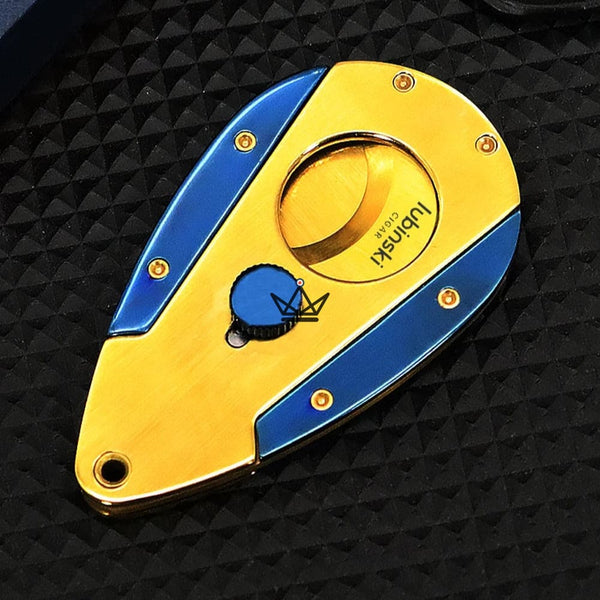 Guillotine Cigar Cutter - Azzurro Edition