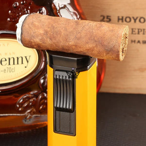 Briquet Chalumeau TUBY RAW — 1 Torche, Poinçon Intégré | Coffret Collection - ["maj-filtre"] - Briquet - Cadeau, Noël, Anniversaire, Original, Fête des pères, fête des mères - Atelier Atypique