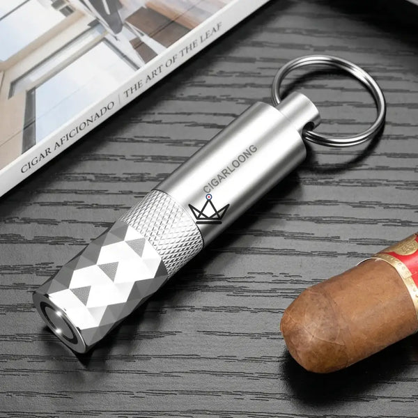 Sleutelhanger sigaarboor met diamantfacetten, 5 kleuren — FACETTE, Geld