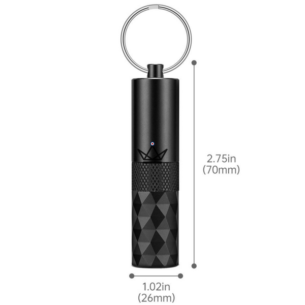 Sleutelhanger sigaarboor met diamantfacetten, 5 kleuren — FACETTE – 21/21