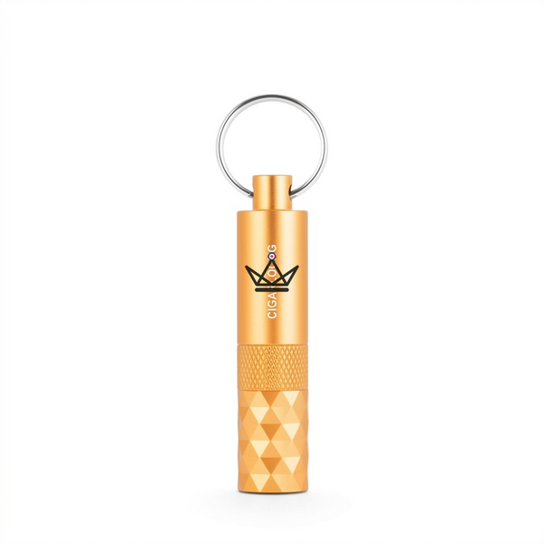 Sleutelhanger sigaarboor met diamantfacetten, 5 kleuren — FACETTE – 20/21
