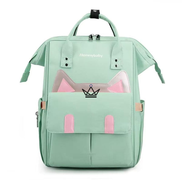 sac de maternité à langer liste de naissance bebe nouveau né chaton bleu ciel