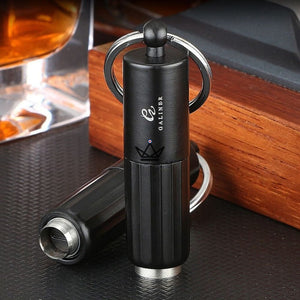 Poinçon à Cigares ZION — Emporte-Pièce 7 & 9 mm, Acier Inox & ABS, Noir | Coffret Collection Inclus - ["maj-filtre"] - Poincon à cigare - Cadeau, Noël, Anniversaire, Original, Fête des pères, fête des mères - Atelier Atypique