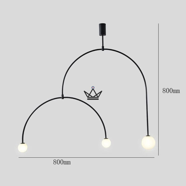 Lustre Suspension - Balance -  - luminaire - Cadeau, Noël, Anniversaire, Original - Atelier Atypique