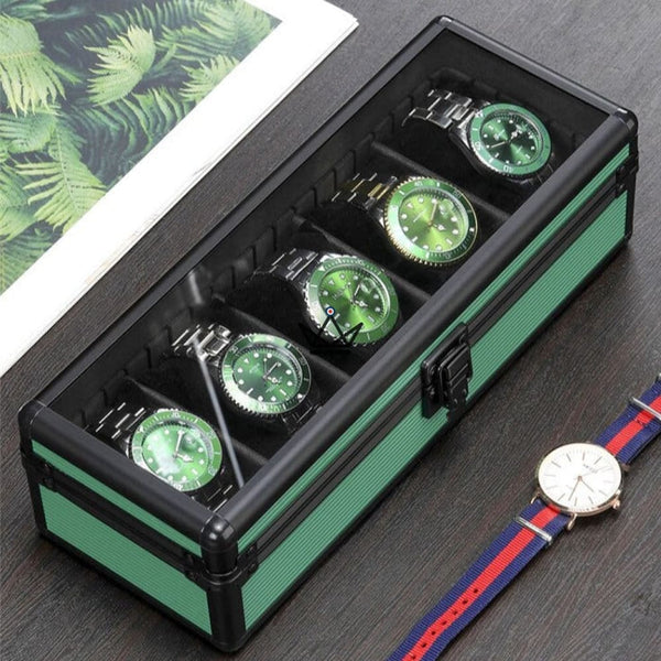 Coffret de rangement pour montre de luxe - Ordo Tempus -  - Remontoirs - Cadeau, Noël, Anniversaire, Original - Atelier Atypique