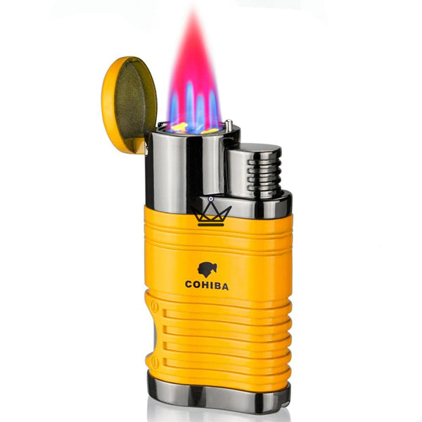 Briquet Chalumeau COHIBA - 4 Torches - NewPunch - Atelier Atypique