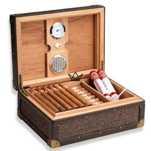 Cave à Cigares - COHIBA ROTIN original vintage voyage bois cadeau anniversaire