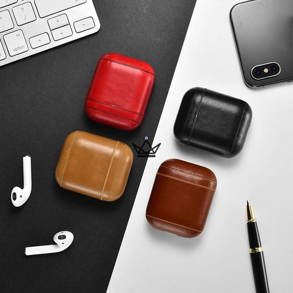 Housse pour AirPods - The LeatherPods - Atelier Atypique